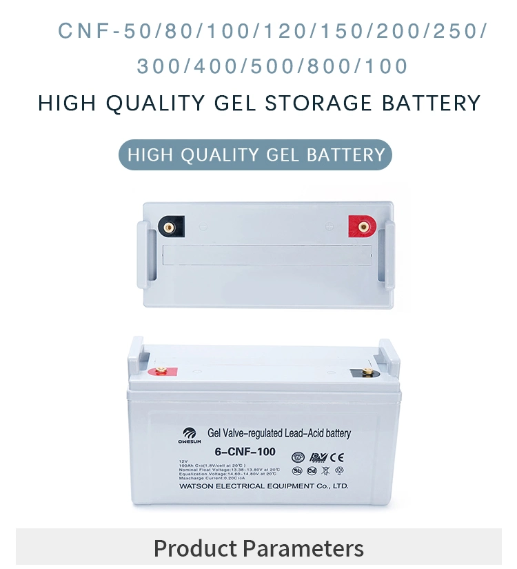 High Quality Customized Sealed Lead Acid Gel Energy Storage Battery