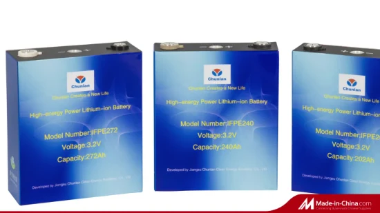 LiFePO4 3.2V 50ah Lithium Ion Battery for Backup Power Solar Energy Storage Systems