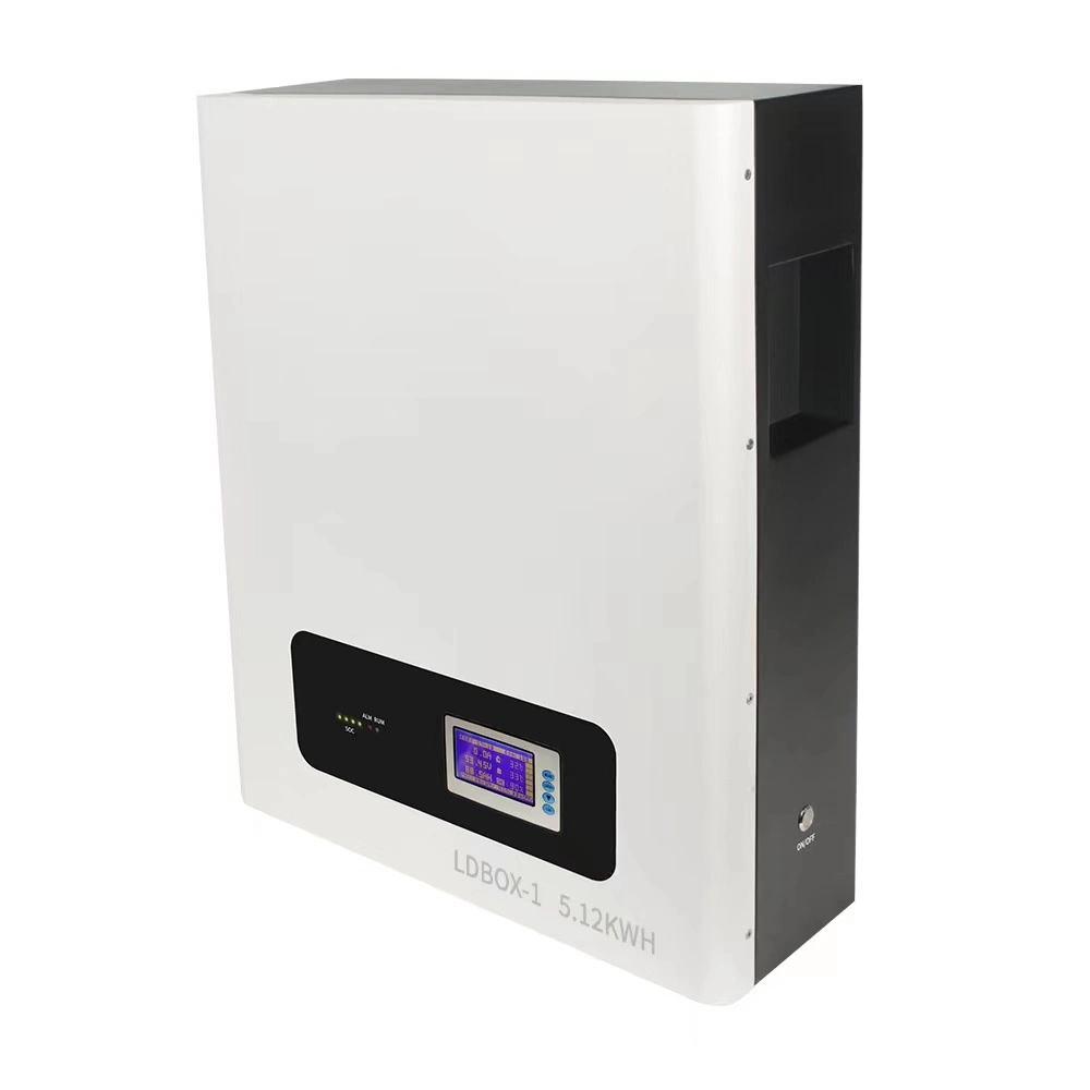 Home Energy Storage Battery-48V 100ah Wall-Mounted Design Lithium Iron